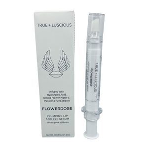 True + Luscious Flowerdose 2-in-1 Plumping Lip & Eye Serum